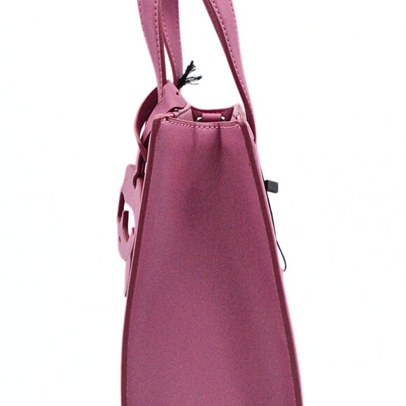 Karl Lagerfeld Interstellar K/Ikonik Pink Leather Tote Handbag - Picture 7 of 16